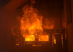 T-500 kitchen fire - sample picture