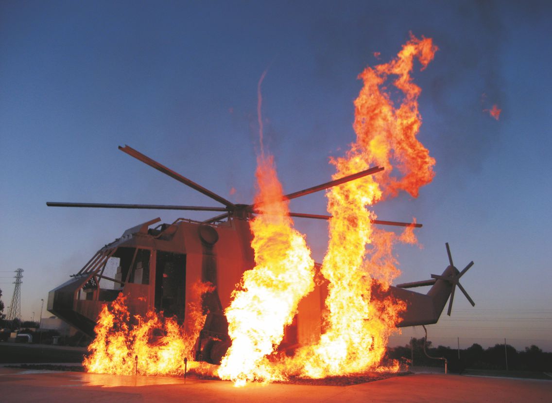 Sea Hawk - Helicopter Fire